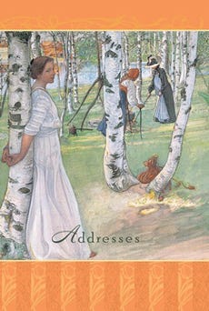 Libreta De Direcciones Carl Larsson Pocket (Address Book) de 