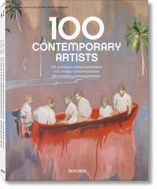 100 Contemporary Artists (25 Years) de HOLZWARTH, HANS WERNER