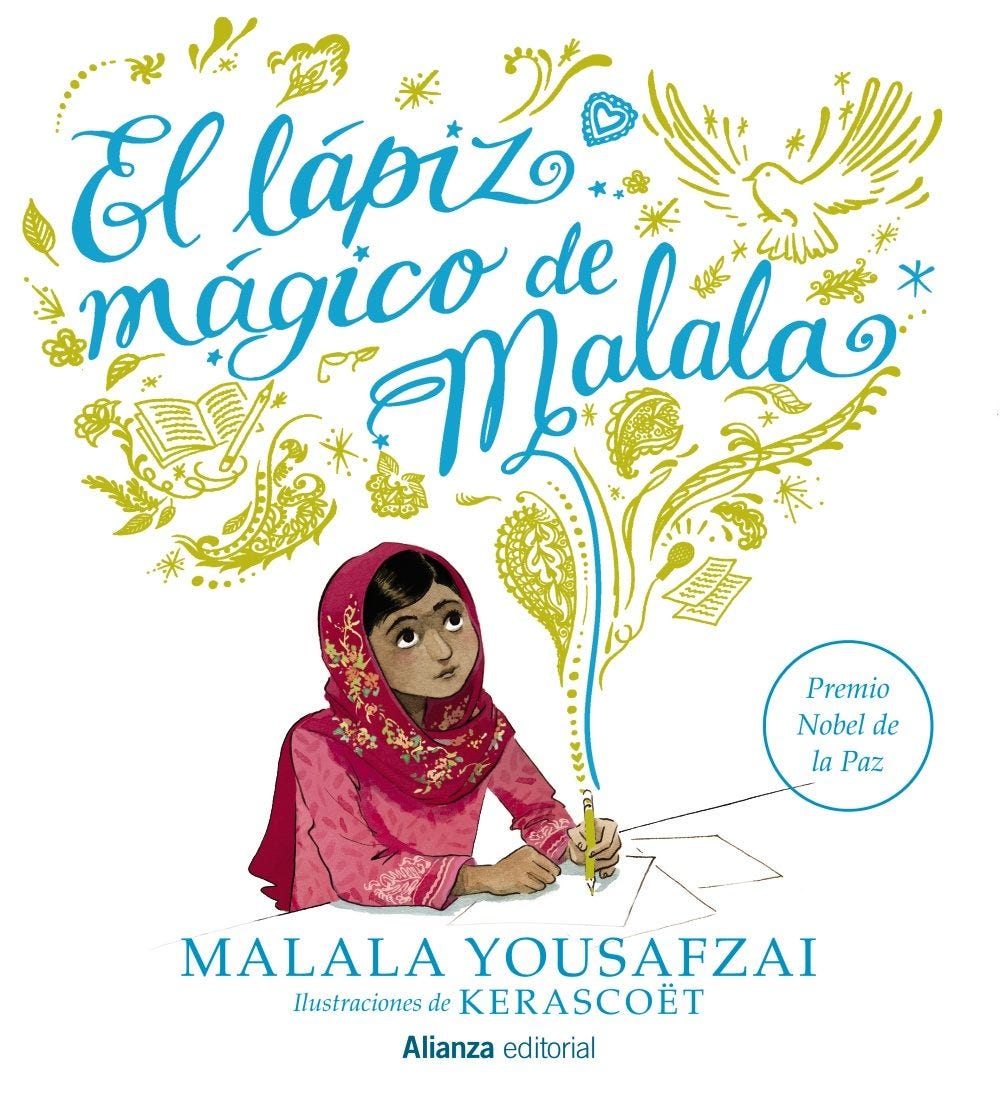 El Lapiz Magico De Malala de 