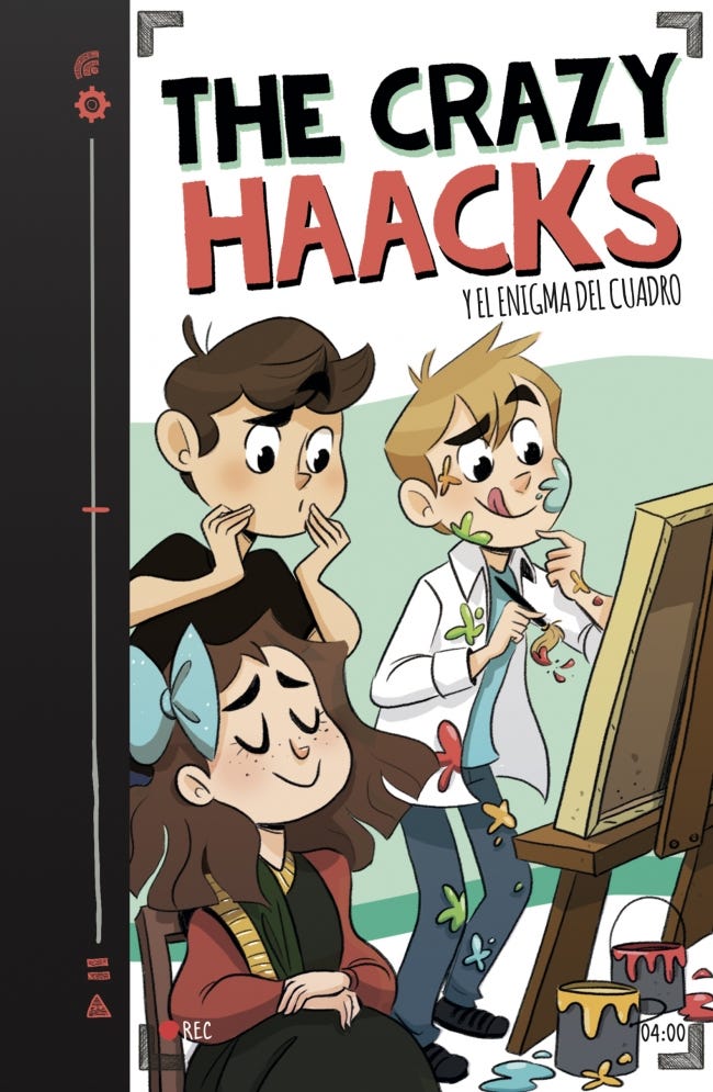 The Crazy Haacks Y El Enigma Del Cuadro (The Crazy Haacks #4) de THE CRAZY HACKS