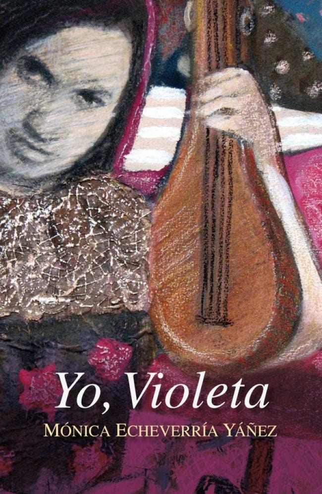 Yo, Violeta de ECHEVERRIA YAÑEZ, MONICA