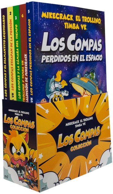 Pack Los Compas (5 Tomos) de VARIOS AUTORES
