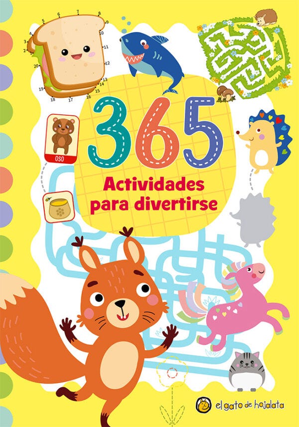 365 Actividades Para Divertirse de EL GATO DE HOJALATA