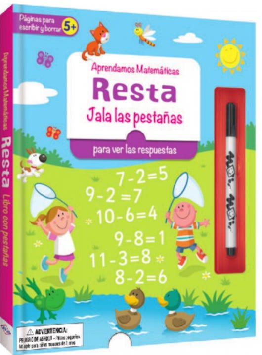Aprendamos Matemticas Resta de LEXUS EDITORES