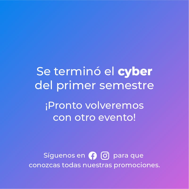 ¡Ya comenzó! Cyber