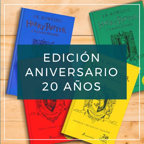 Póster Harry Potter y La Piedra Filosofal 20 Aniversario